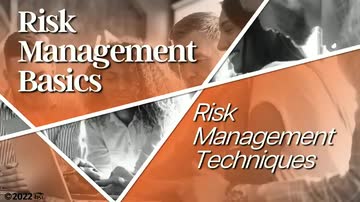 Risk Management Basics: 03. Risk Management Techniques
