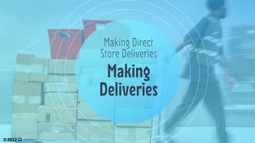 Making Direct Store Deliveries: 03. Making Deliveries