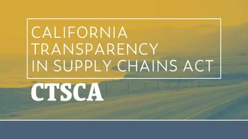 California Transparency in Supply Chains Act
