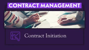 Contract Management: 05. Contract Initiation