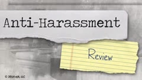 Anti-Harassment: 06. Anti-Harassment Review