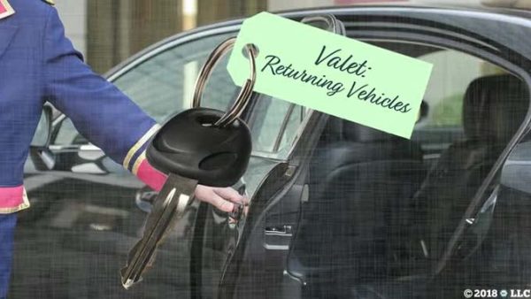 Hotels and Inns: Valet - 03. Returning Vehicles