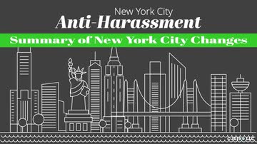 New York City Anti-Harassment: Summary of New York City Changes