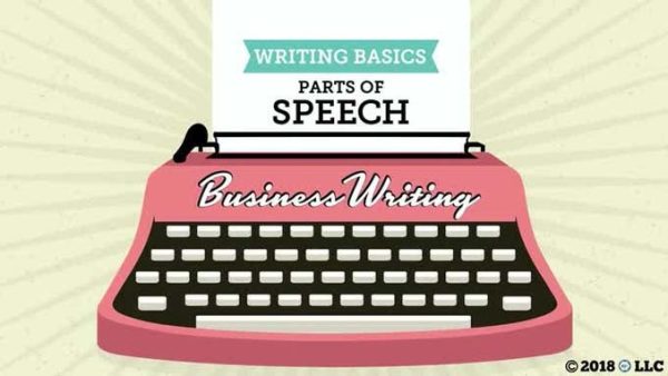 Writing Basics: 02. Parts of Speech
