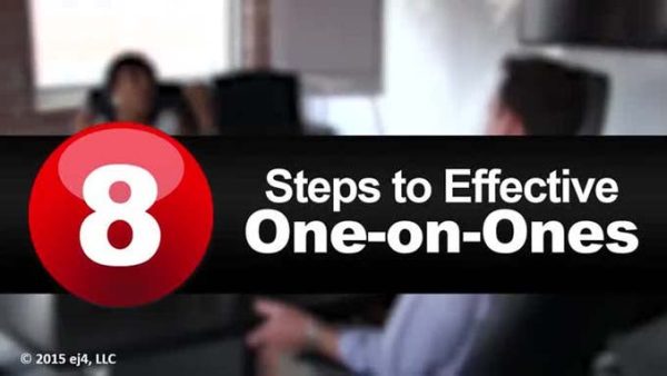 Supervision: 8 Steps to Effective One-on-Ones
