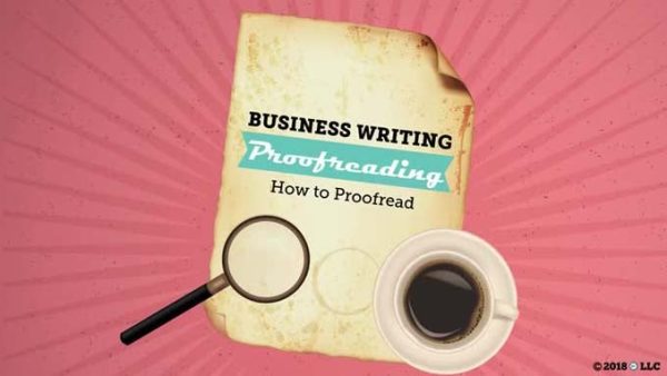 Proofreading: 01. How to Proofread