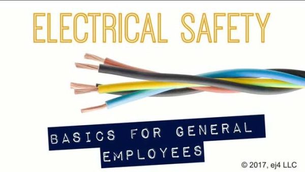Electrical Safety: 01. Basics for General Employees