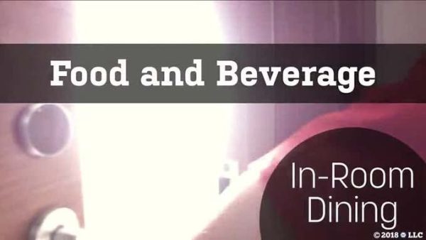 Hotels and Inns: Food and Beverage - 01. In-Room Dining