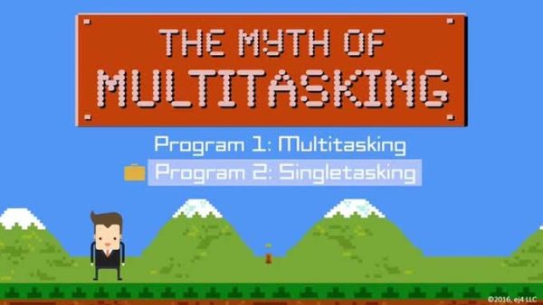 The Myth of Multitasking: Singletasking