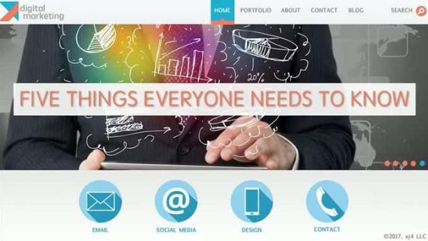 Digital Marketing: 08. 5 Things Everyone Needs to Know