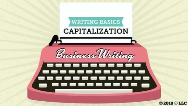 Writing Basics: 04. Capitalization