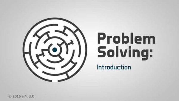 Problem Solving: 01. Introduction to Problem Solving
