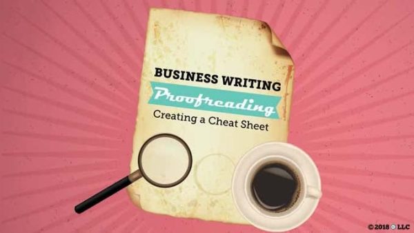 Proofreading: 03. Creating a Cheat Sheet