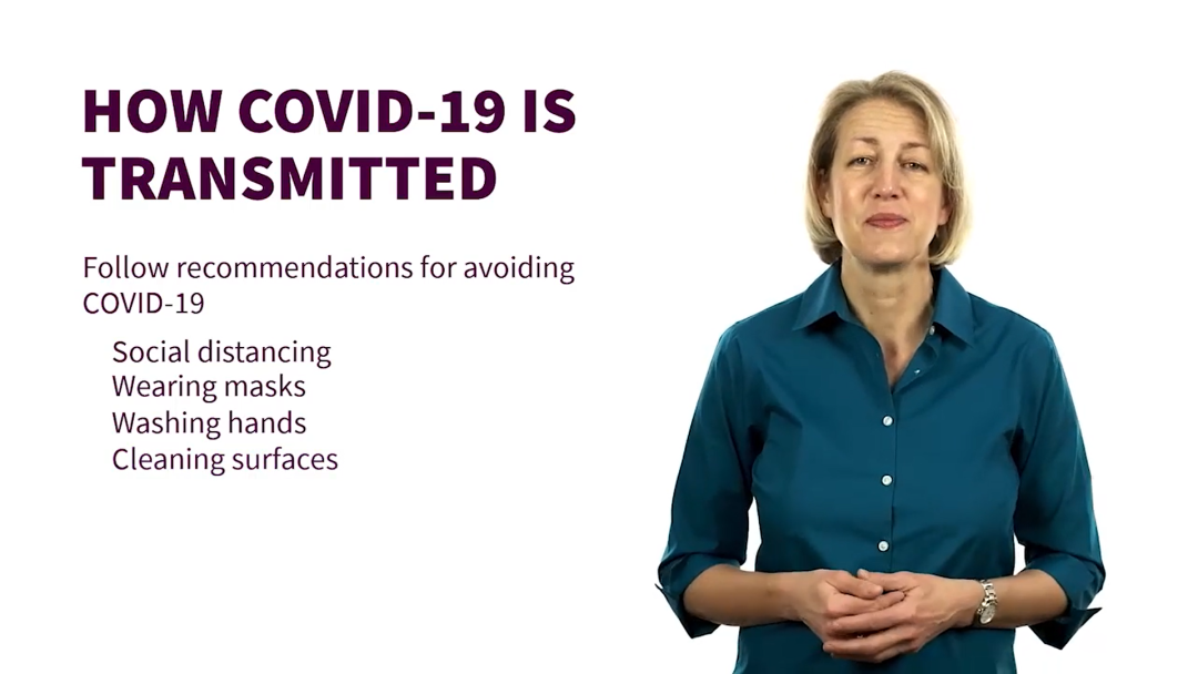 Take Precautions: COVID-19 - How COVID-19 Is Transmitted
