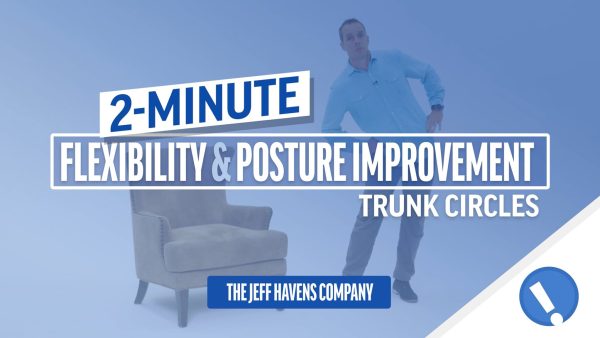 2-Minute Flexibility and Posture Improvement: 10. Trunk Circles