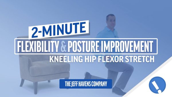 2-Minute Flexibility and Posture Improvement: 02. Kneeling Hip Flexor Stretch