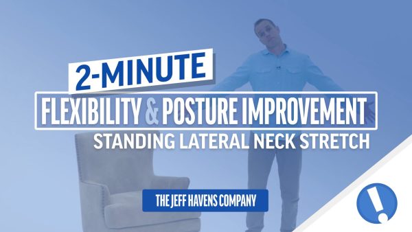 2-Minute Flexibility and Posture Improvement: 04. Standing Lateral Neck Stretch