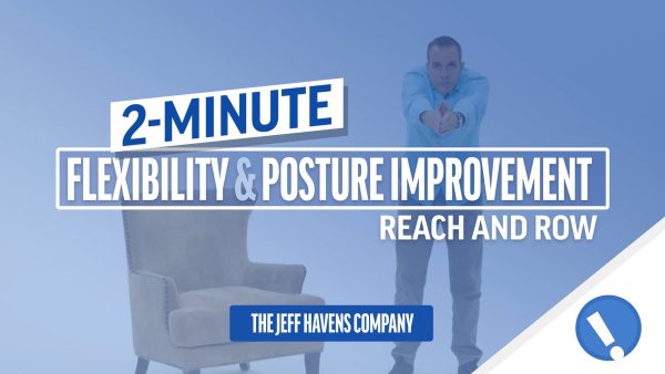 2-Minute Flexibility and Posture Improvement: 05. Reach and Row