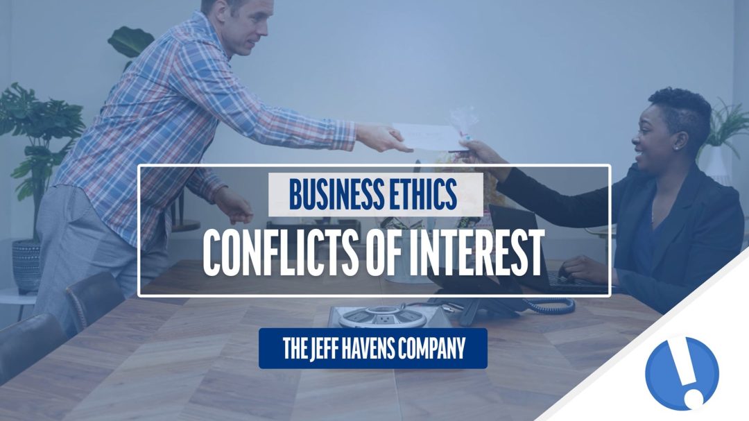 Business Ethics: Conflicts of Interest