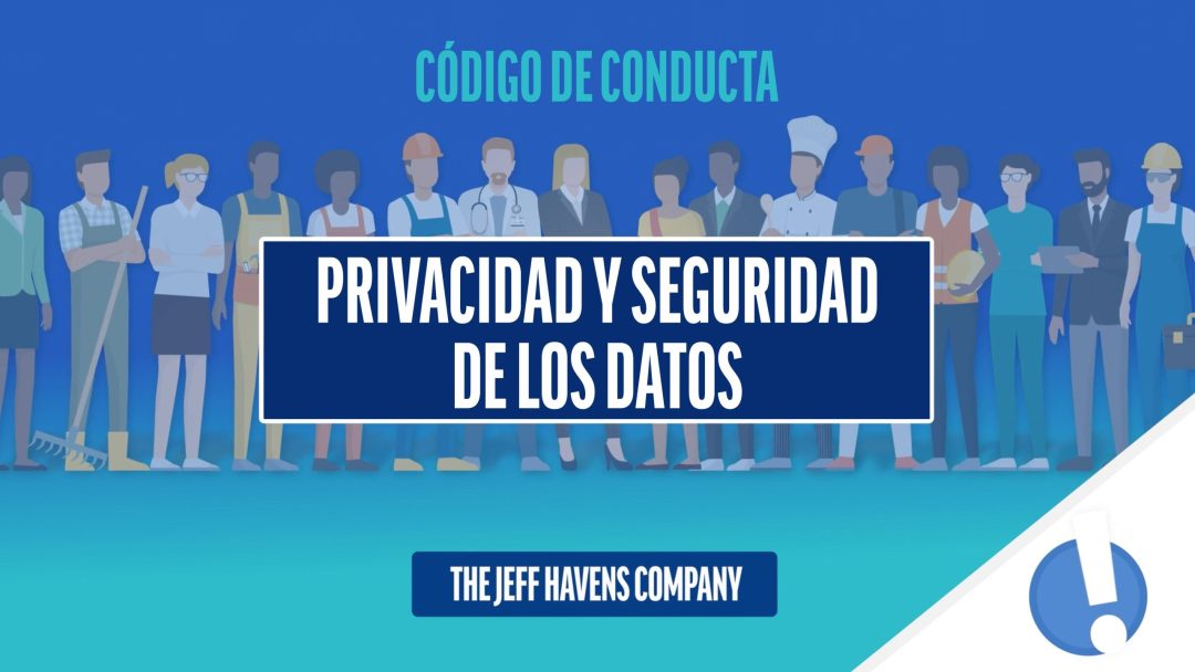 Código de Conducta: Privacidad y seguridad de los datos