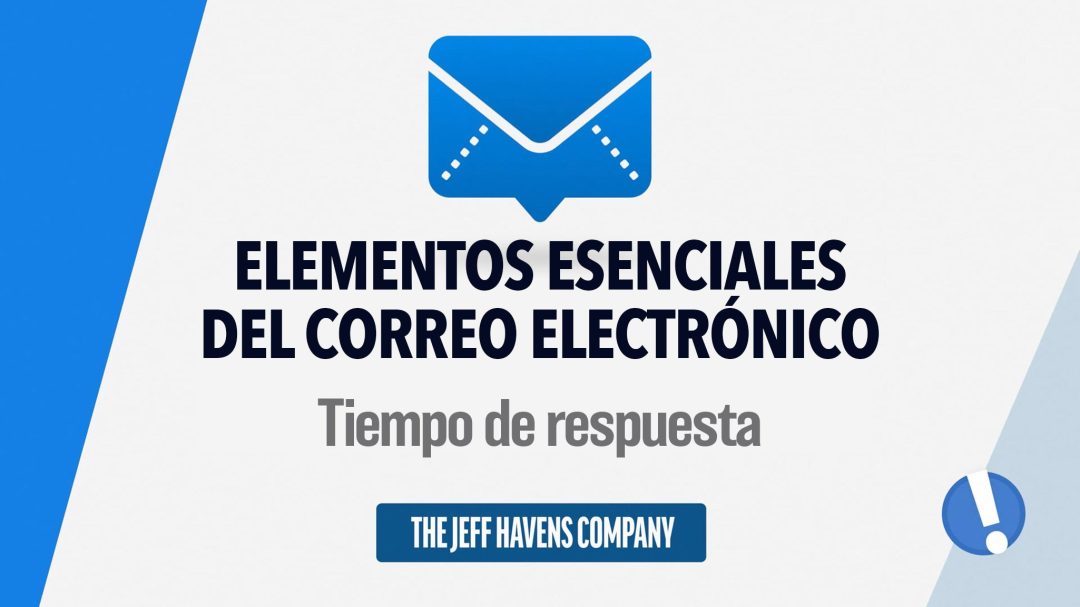 Elementos Esenciales del Correo Electrónico: Tiempo de respuesta