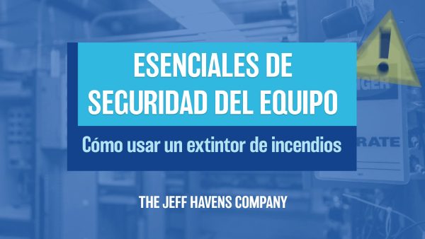 Esenciales De Seguridad Del Equipo: Cómo usar un extintor de incendios