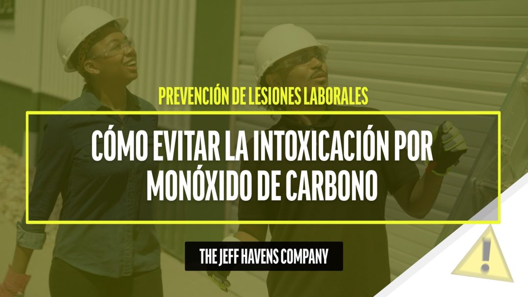 Prevención de Lesiones Laborales: Cómo evitar la intoxicación por monóxido de carbono