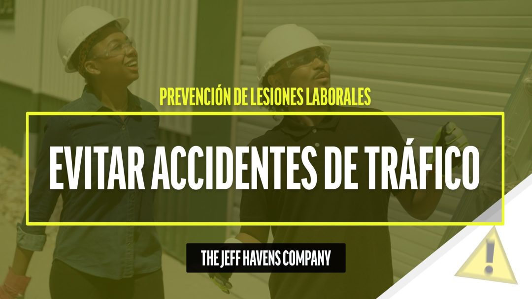 Prevención de Lesiones Laborales: Evitar accidentes de tráfico