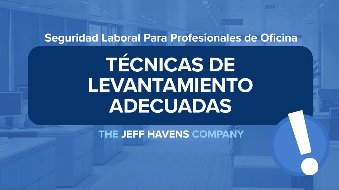 Seguridad Laboral Para Profesionales de Oficina: Técnicas de levantamiento adecuadas