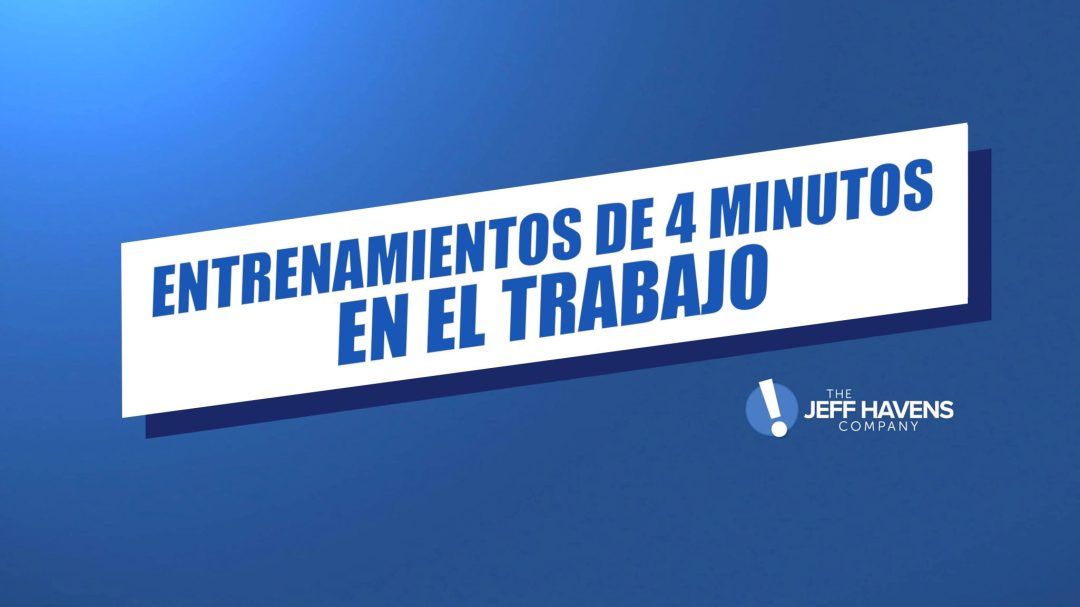 Entrenamientos de 4 minutos en el Trabajo
