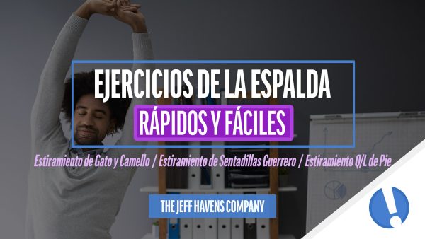 Ejercicios de la espalda Rápidos y Fáciles: Estiramiento de gato y camello