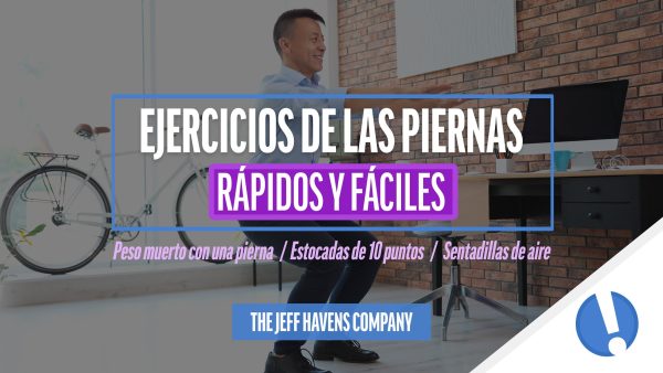 Ejercicios de las piernas Rápidos y Fáciles: Sentadillas de aire