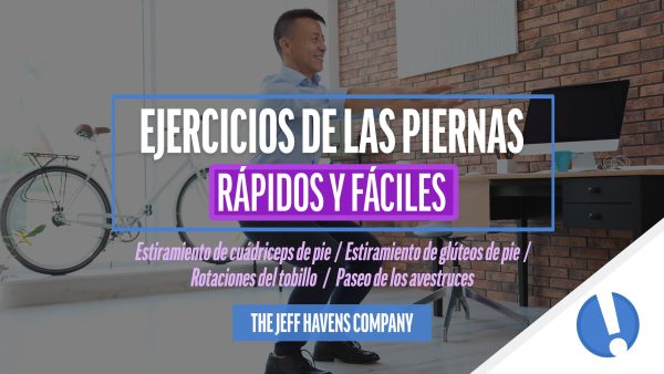 Ejercicios de las piernas Rápidos y Fáciles: Estiramiento de cuadríceps de pie