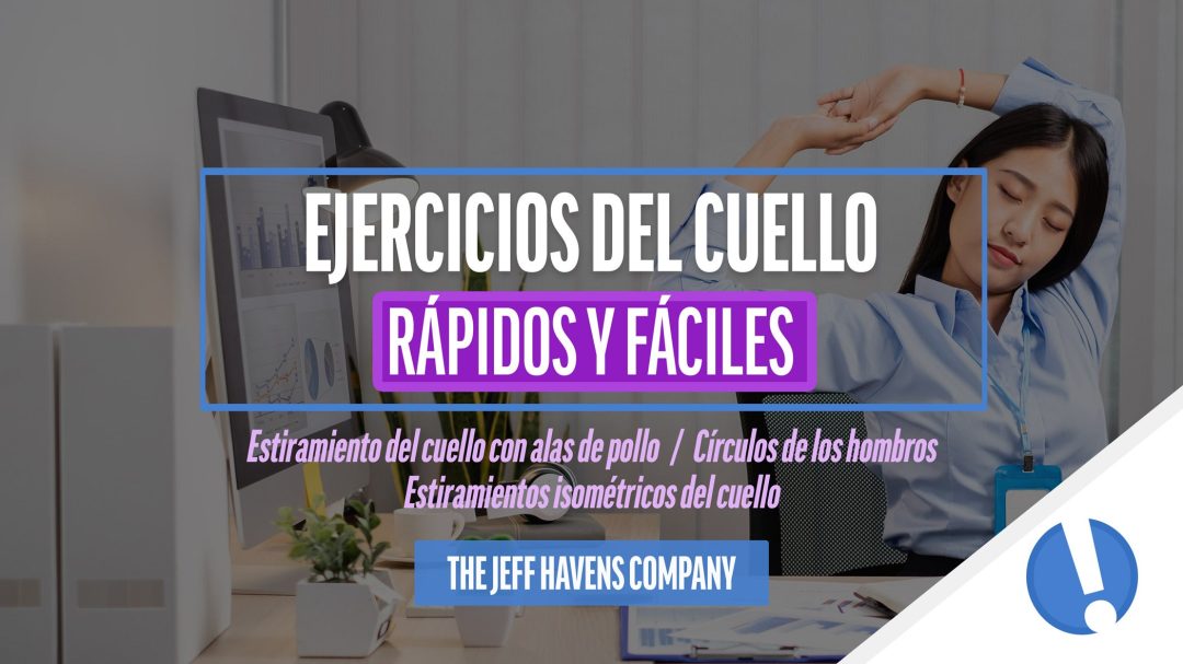 Ejercicios del cuello Rápidos y Fáciles: Estiramiento del cuello con alas de pollo