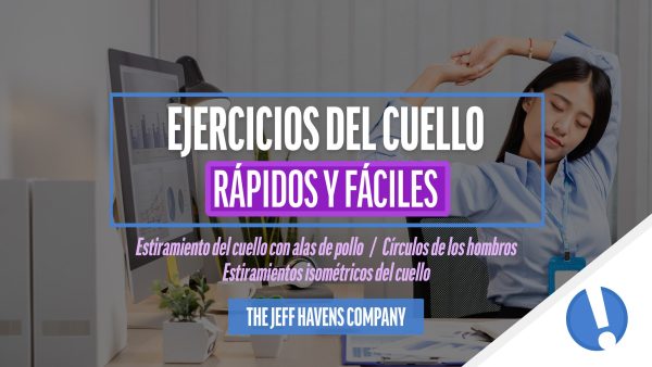 Ejercicios del cuello Rápidos y Fáciles: Estiramiento del cuello con alas de pollo