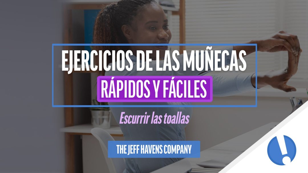 Ejercicios de las muñecas Rápidos y Fáciles: Escurrir las toallas