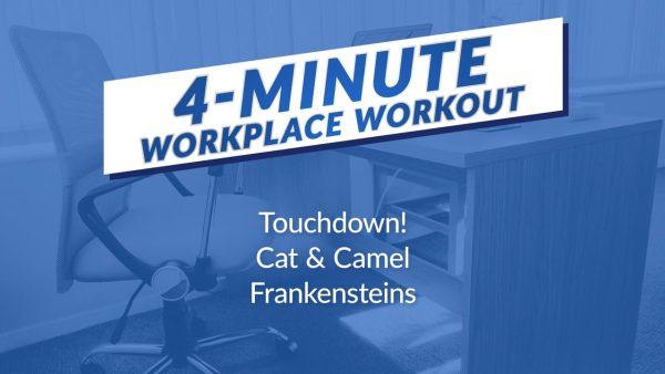 4-Minute Workplace Workout: 08. Touchdown