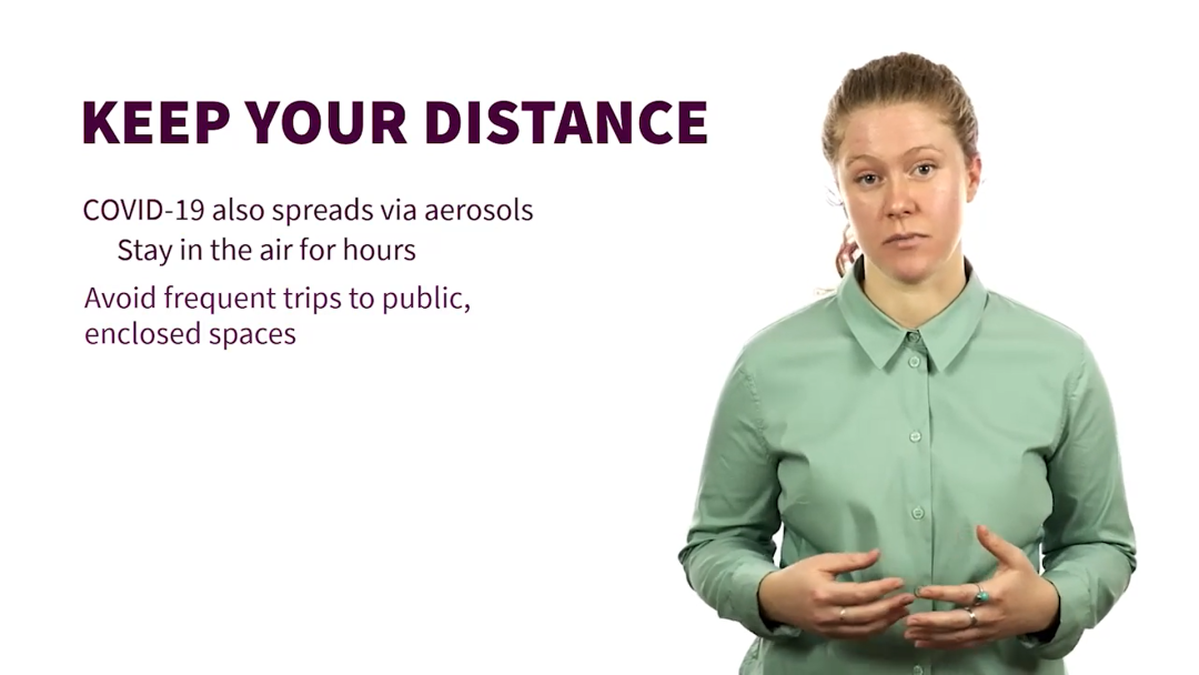 Take Precautions: COVID-19 - Keep Your Distance