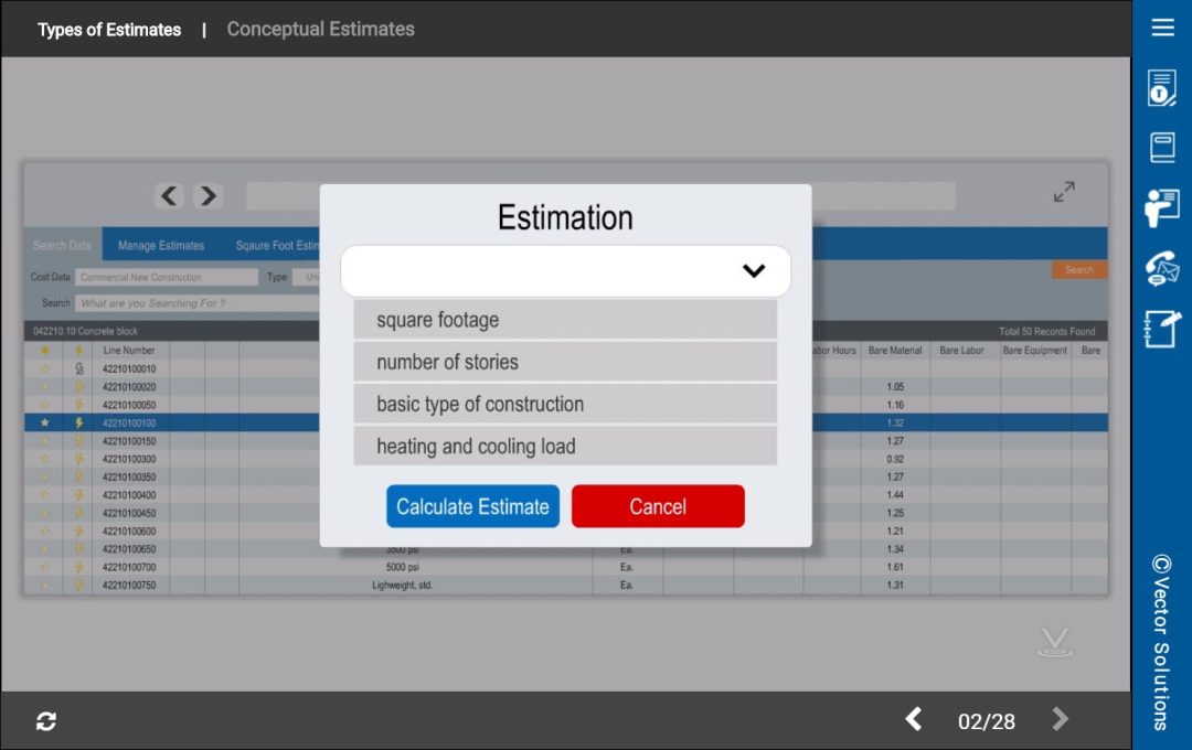 Construction Cost Estimating: Types and Purposes of Estimates