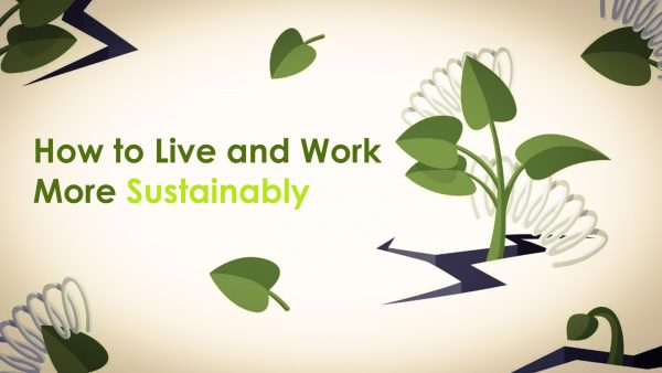 How to Live and Work More Sustainably