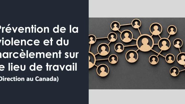 Prévention de la violence et du harc√®lement sur le lieu de travail (Direction au Canada)