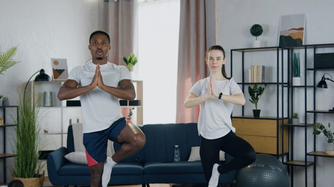 Desk Yoga: Balancing Sequence