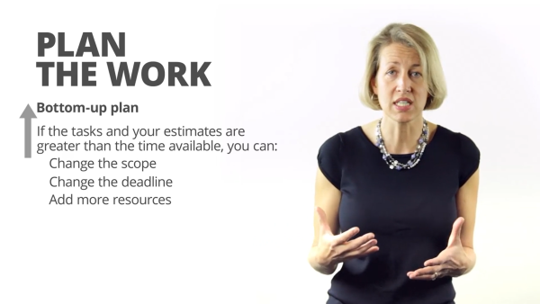Deliver Your Project on Time and in Budget: Plan the Work