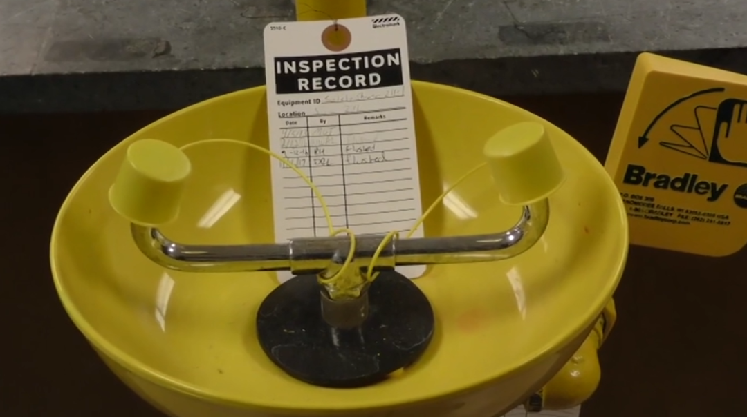 Safety Showers and Eye Washes Lab: Incident Prevention