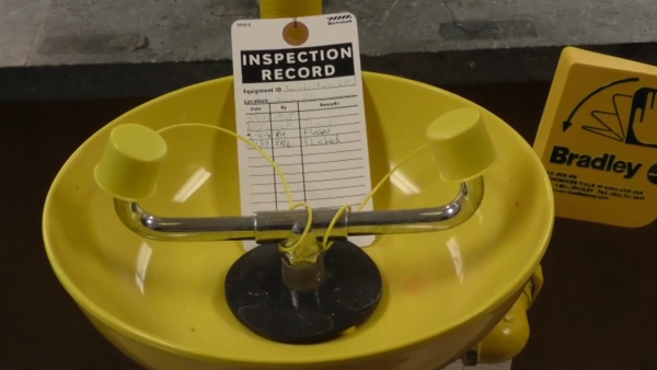 Safety Showers and Eye Washes Lab: Incident Prevention
