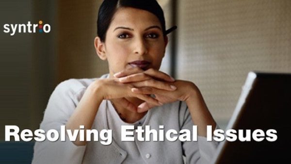 Resolving Ethical Issues