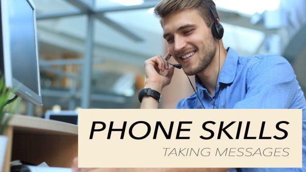 Phone Skills: Taking Messages