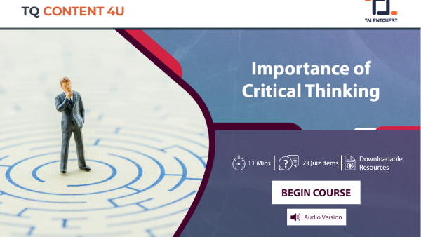 Importance of Critical Thinking