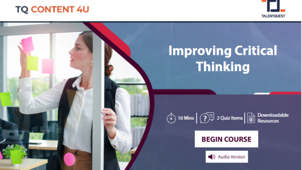 Improving Critical Thinking