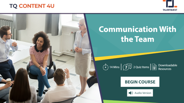 Communication With the Team